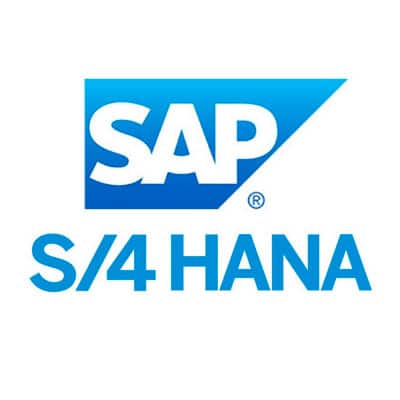 Het SAP S/4 Hana logo.