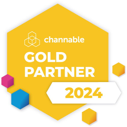 Channable Gold Partner 2024 logo
