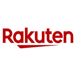 Het Rakuten logo.